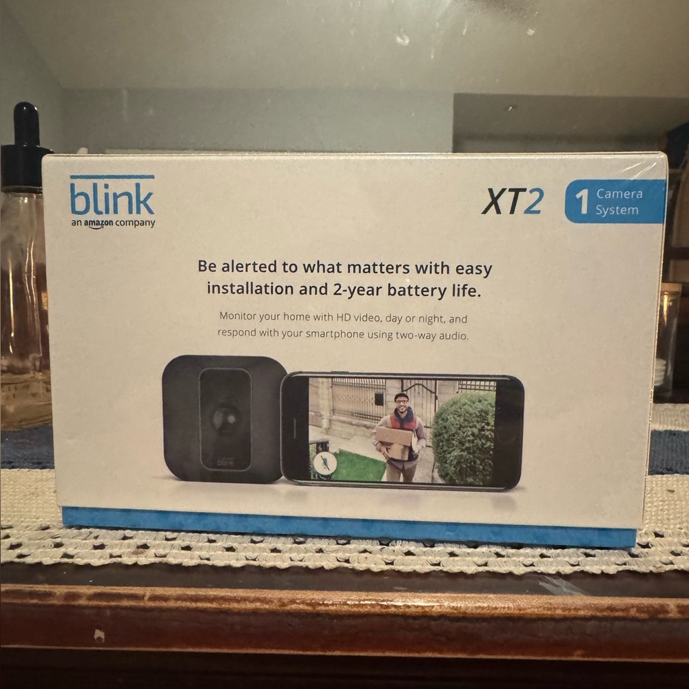 📸 NWOT Blink XT2 Outdoor/Indoor Wire-Free HD Smart Security Camera